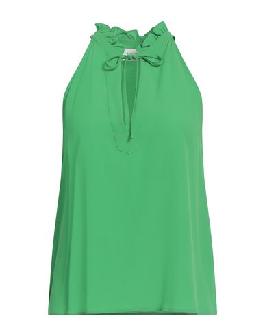 Beatrice B Beatrice .b Woman Top Green Size 6 Acetate, Silk