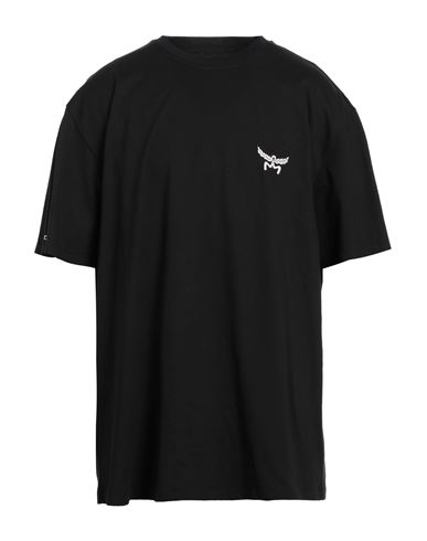 Mcm Man T-shirt Black Size Xl Cotton