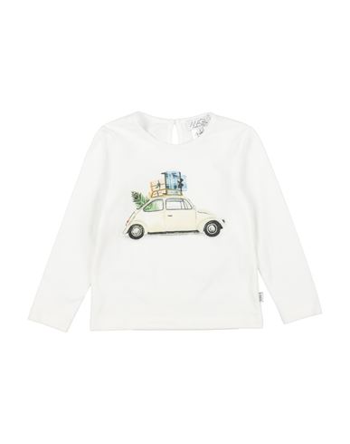Shop Magil Newborn Girl T-shirt White Size 3 Cotton, Elastane