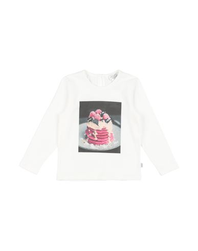 Magil Toddler Girl T-shirt White Size 6 Cotton, Elastane