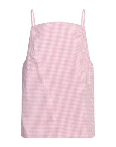 MAISON LAVINIATURRA MAISON LAVINIATURRA WOMAN TOP PINK SIZE 10 COTTON 