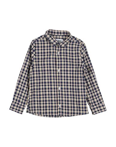 Bikkembergs Toddler Boy Shirt Midnight Blue Size 4 Cotton