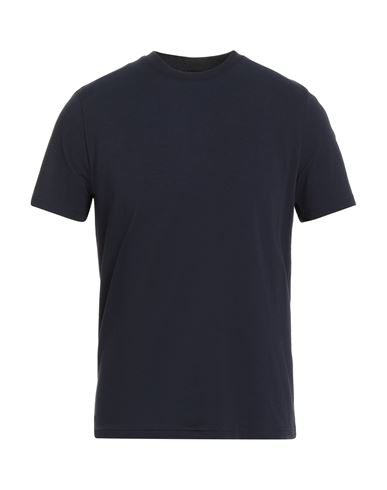 Alpha Studio Man T-shirt Black Size 46 Cotton