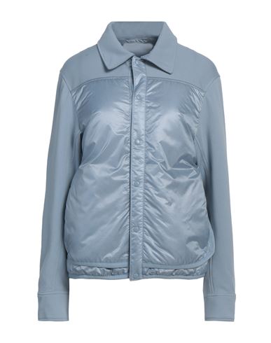 Y-3 Adidas By Yohji Yamamoto Woman Shirt Light Blue Size L Cotton, Recycled Polyester, Elastane, Recycle