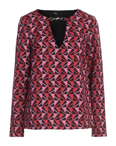 Hanita Woman Top Fuchsia Size S Polyester, Elastane