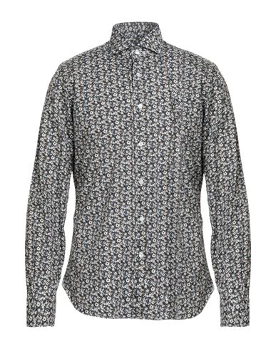Barba Napoli Dandy Life Man Shirt Military Green Size 17 Cotton