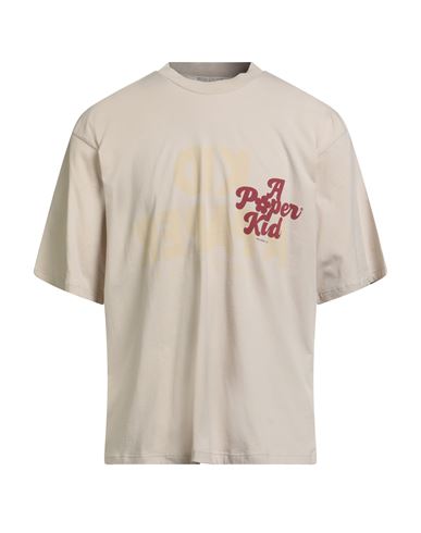 A Paper Kid Man T-shirt Beige Size Xl Cotton In Nude