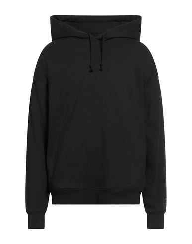 Y-3 Black Cotton Hoodie With Gfx Print
