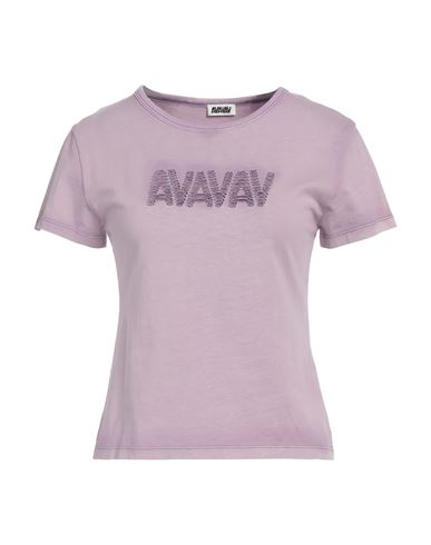Avavav Woman T-shirt Lilac Size M Cotton