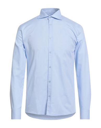 Hamaki-ho Man Shirt Sky Blue Size M Cotton In Blue