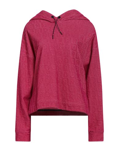 Rrd Woman Sweatshirt Fuchsia Size 6 Cotton In Pink