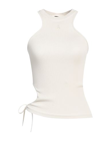 Andreädamo Andreādamo Woman Tank Top Off White Size L/xl Polyamide, Elastane