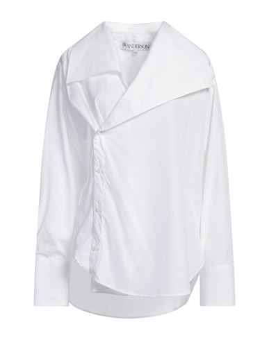 Jw Anderson Woman Shirt White Size Xs Cotton In White