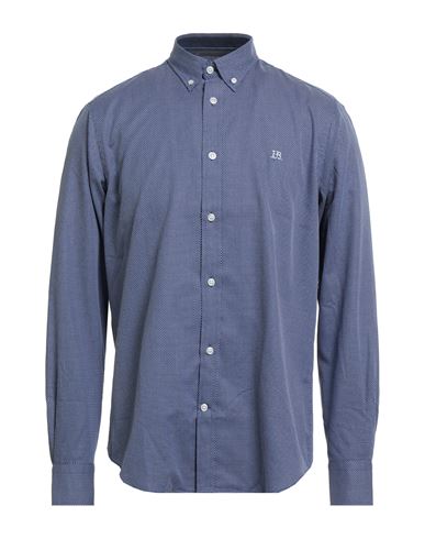 Harmont & Blaine Jeans Man Shirt Blue Size 3xl Cotton