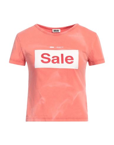 Avavav Woman T-shirt Coral Size M Cotton