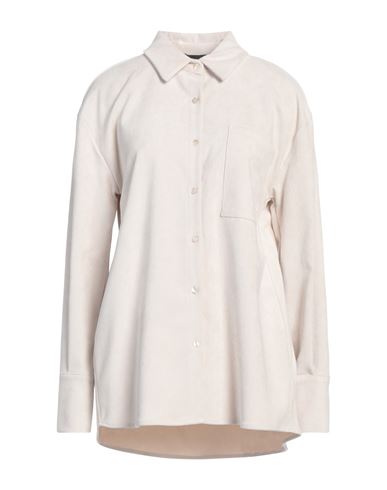 Alpha Studio Woman Shirt Off White Size 12 Polyester, Polyamide, Elastane