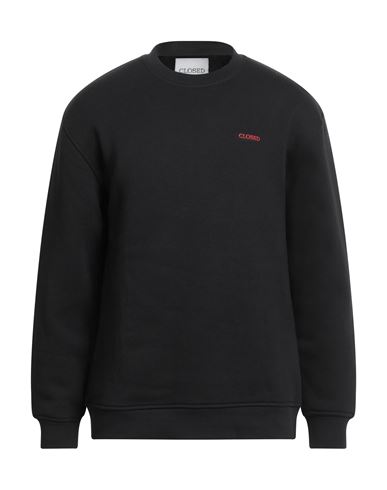 Closed Man Sweatshirt Black Size M Organic Cotton