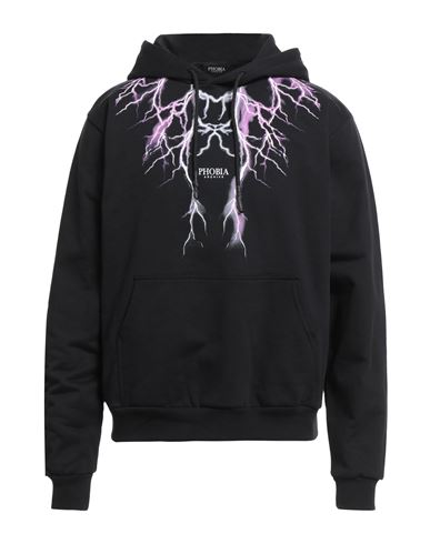 Phobia Archive Man Sweatshirt Black Size L Cotton In Black