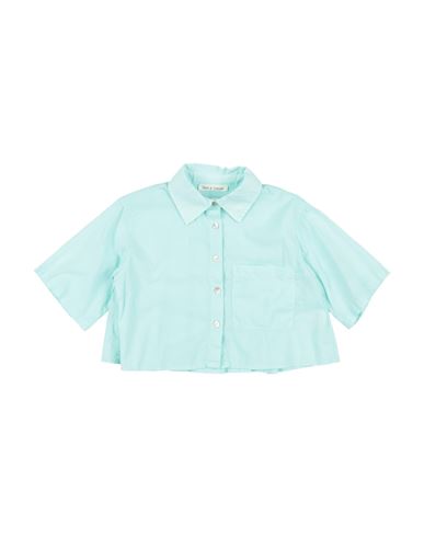 Shop Zhoe & Tobiah Toddler Girl Shirt Turquoise Size 6 Cotton