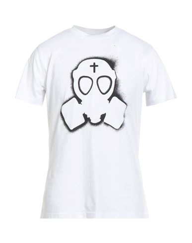 BUT NOT BUT NOT MAN T-SHIRT WHITE SIZE L COTTON 