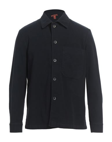 Barena Venezia Barena Man Shirt Midnight Blue Size 42 Cotton, Elastane
