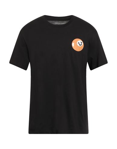 True Religion Puff Print Billiards Tee In Black