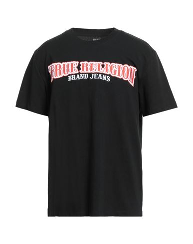 True Religion Man T-shirt Black Size L Cotton