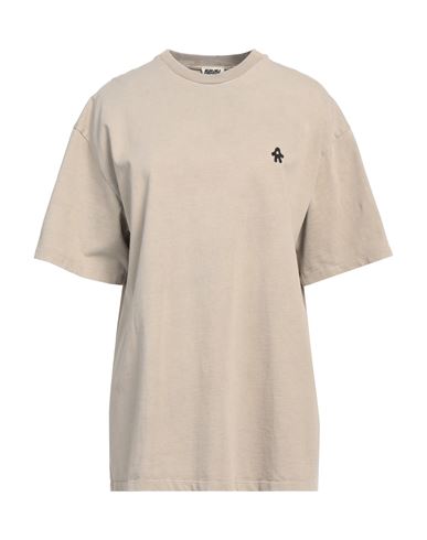Avavav Woman T-shirt Beige Size S Cotton