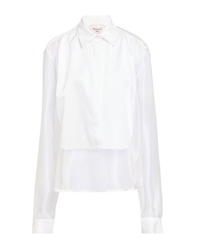 Mariuccia Woman Shirt White Size M Polyester