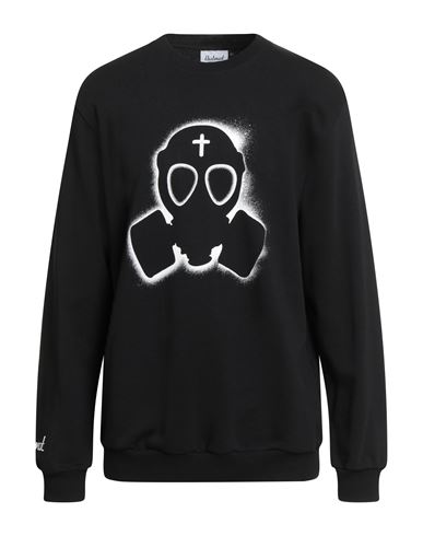 But Not Man Sweatshirt Black Size Xl Cotton, Elastane