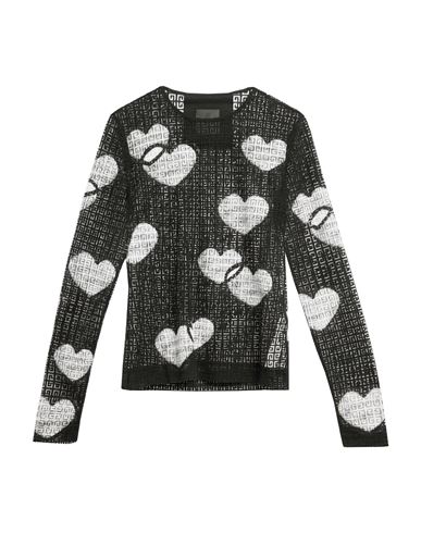 Givenchy Woman T-shirt Black Size M Lyocell, Cotton, Polyester