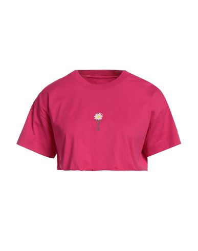 Givenchy Woman T-shirt Magenta Size L Cotton