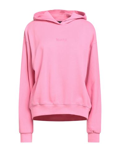 Disclaimer Woman Sweatshirt Magenta Size M Cotton