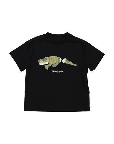 Palm Angels Toddler Boy T-shirt Black Size 4 Cotton
