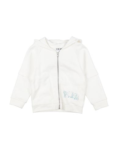 Baby Dior Toddler Girl Sweatshirt White Size 4 Cotton
