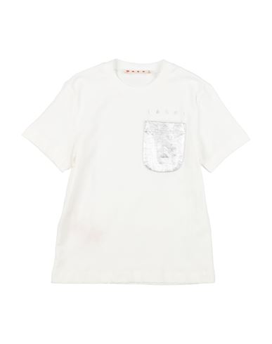 Marni Toddler Girl T-shirt White Size 6 Cotton