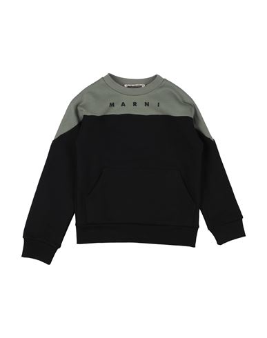 Marni Toddler Boy Sweatshirt Black Size 6 Cotton