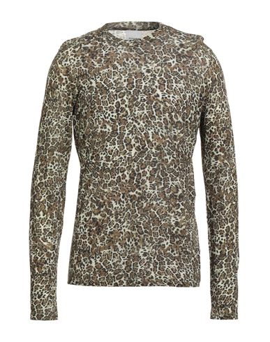 Isabel Marant Man T-shirt Khaki Size L Cotton