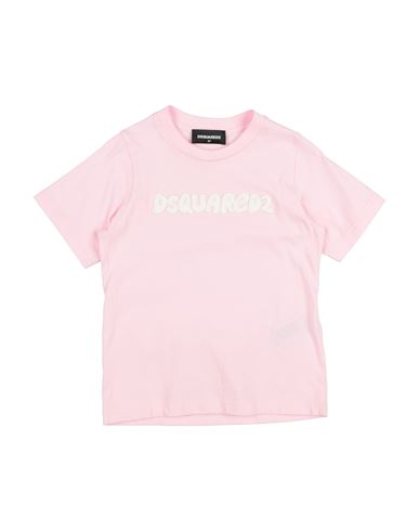 Dsquared2 Toddler T-shirt Pink Size 4 Cotton
