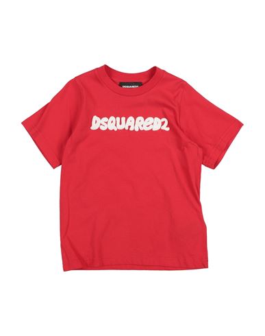 Dsquared2 Toddler T-shirt Red Size 6 Cotton