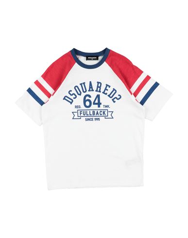 Dsquared2 Toddler Boy T-shirt White Size 6 Cotton