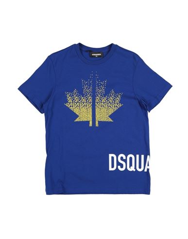 Dsquared2 Toddler Boy T-shirt Blue Size 6 Cotton