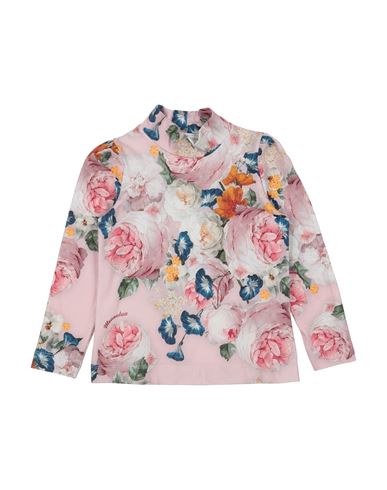 Monnalisa Toddler Girl T-shirt Antique Rose Size 5 Cotton, Elastane