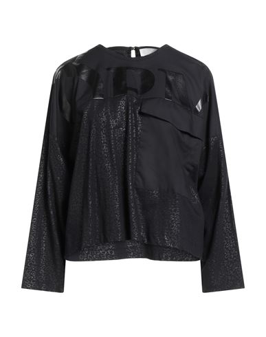 8PM 8PM WOMAN T-SHIRT BLACK SIZE S COTTON 