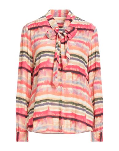 Shop Maison Scotch Woman Shirt Beige Size 0 Ecovero Viscose, Viscose