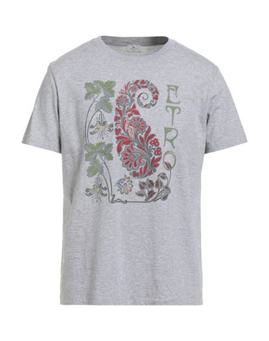 Etro Camiseta Hombre Gris S Hombre