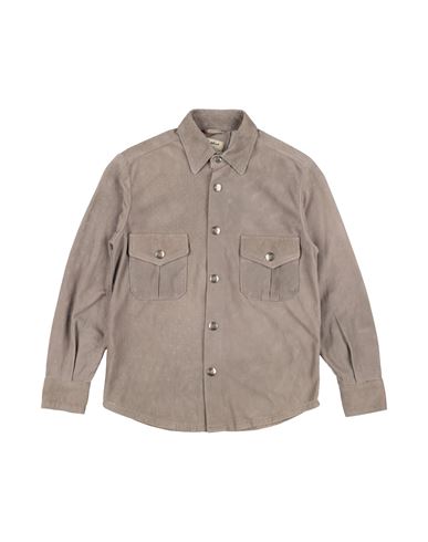 Nupkeet Toddler Boy Shirt Khaki Size 6 Leather In Neutral
