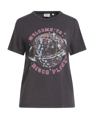 Hartford Woman T-shirt Charcoal Size 3 Cotton