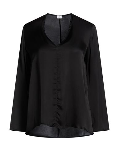 Rebel Queen By Liu •jo Woman Top Black Size S Viscose