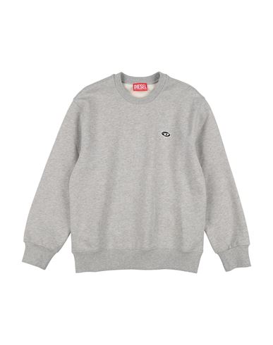 Diesel Toddler Boy Sweatshirt Light Grey Size 6 Cotton, Elastane